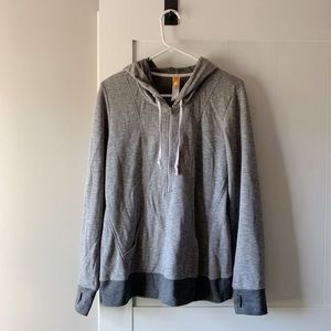 Lucy Sexy Half Zip Hoodie Size L